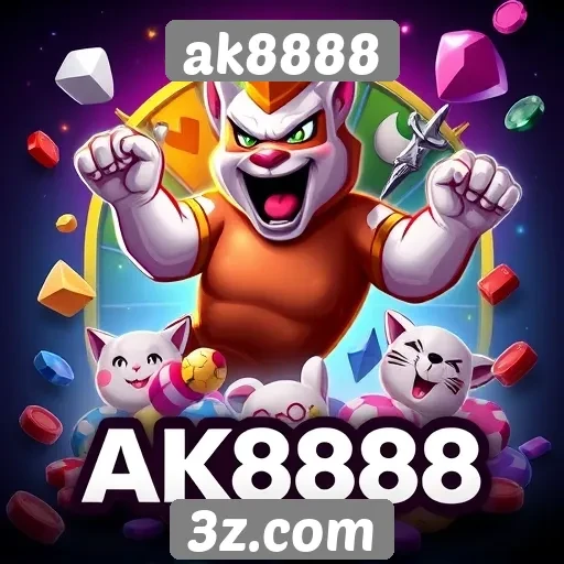 ak8888 oferece ampla gama de jogos online