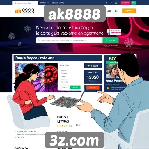 Estudo sobre a experiência do usuário no site ak8888
