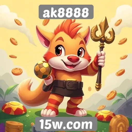 Variedade de jogos oferecidos pelo ak8888